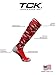 TCK Sports Elite Performance Over The Calf Camo Socks (Red Camo, Medium)