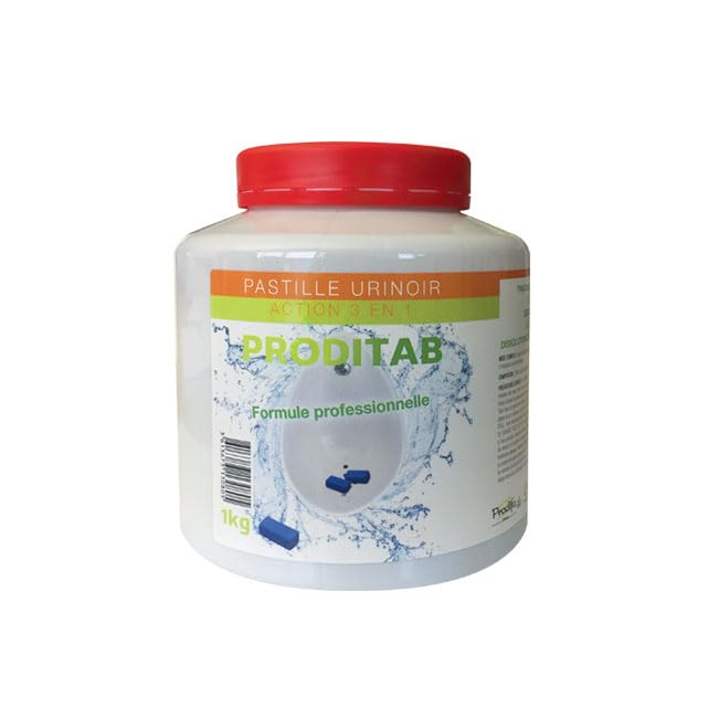 Cube urinoir 25 GR nettoyantes et désodorisantes sans paradichlorobenzène - Pot 1KG