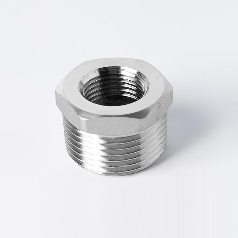 Bushing de acero inoxidable SS304 con roscas macho y hembra de máxima resistencia 6