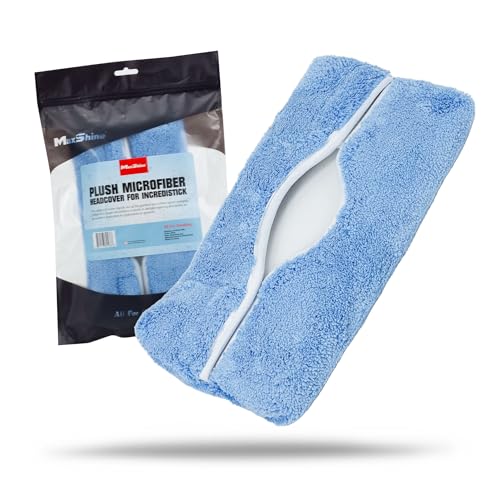 Maxshine Plush Microfiber Replaceable Head Cover for Premium IncrediStick – Scratch-Free Cleaning for Cars, Trucks, Boats & RVs – Car Detailing Accessory