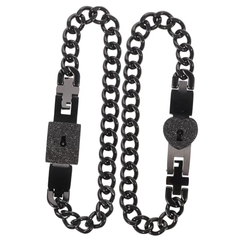 Bracelet couple clé serrure cadeau idéal événements spéciaux