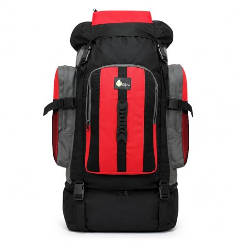 Sac à dos de randonnée grand volume 120 L résistant pour le camping