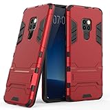 Custodia in silicone e policarbonato, mantiene il telefono perfetto. Con un supporto, ruota facilmente un supporto per guardare video.