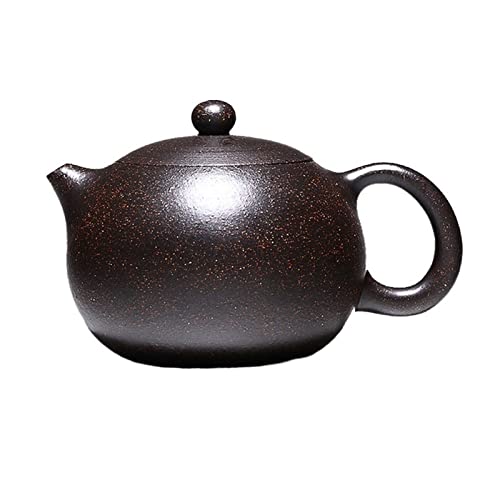 Service de thé Zisha fait main de style rétro avec infuseur filtre rond