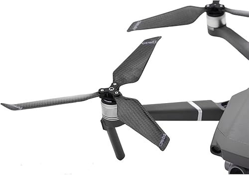 Miniatura 3 de 8 unids 8743f hélice de fibra de carbono/apto para DJI Mavic 2 Pro Zoom Drone 3 hoja plegable Blade Props reemplazo piezas de repuesto hélice