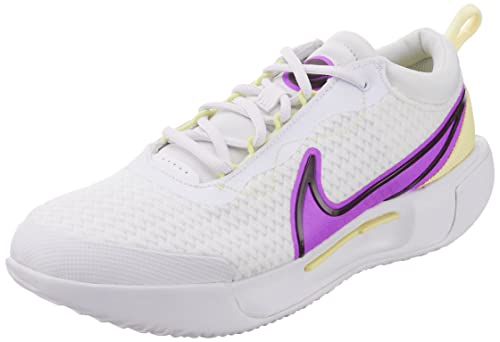 Nike Womens Zoom Court PRO HC White/Fuchsia Dream-Citron Tint-Earth Running Shoe - 9 UK (DV3285-101) (B0BNJN613N) Amazon Price History, Amazon Price Tracker