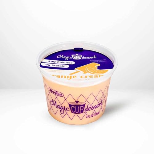 Magic Cup Fortified Nutrition Orange Creme Snack, 4 Ounce -- 48 per case.