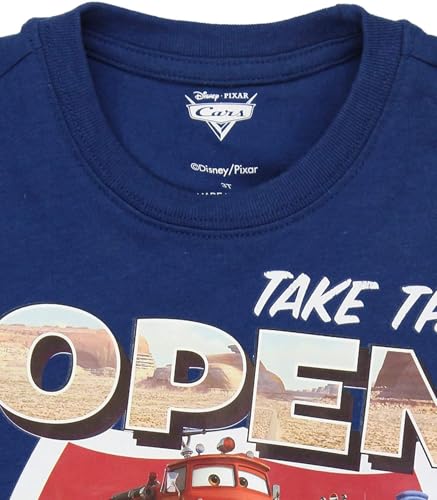 Disney Cars Lightning McQueen Boys Long Sleeve Shirt for Toddler and Big Kid3