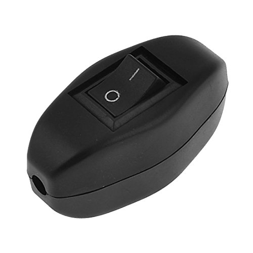 Froomer Noir Chambre On Off Bouton Commutateur de ligne 6A/250VAC 10A/125VAC