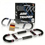 Power Twister Armtrainer, Brusttrainer Männer (20-30KG) - Premium Edelstahl, extrem effektive Übungsvideos, Fitnessgeräte für Zuhause & Outdoor - MUSQEL PREMIUM