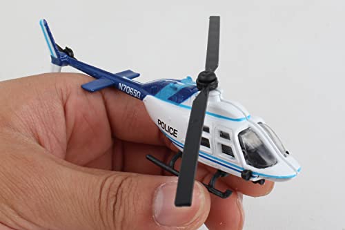 Image of Daron Worldwide Trading Runway24 Police Bell 206 Jet ranger