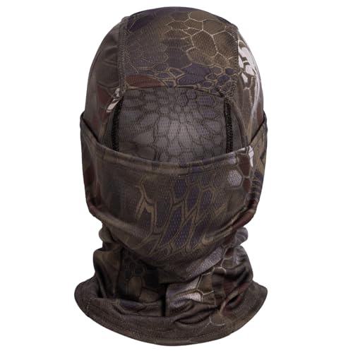 Image of Camo Balaclava Ski Face Mask UV Protector for Man and Women Hunting Fishing Motorcycle Windproof&Military Tactical