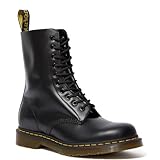 Dr. Martens 1490, Botas Militares Unisex, Negro (Black), 38 EU