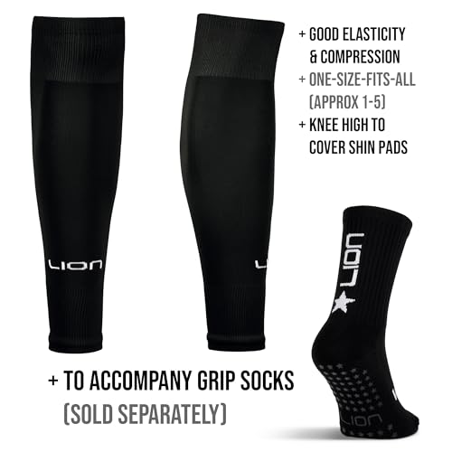 Youth Soccer Sock Sleeves to Accompany Grip Socks - Fits Over Shin Guards - Multiple Colors to Match Your Team Uniform2