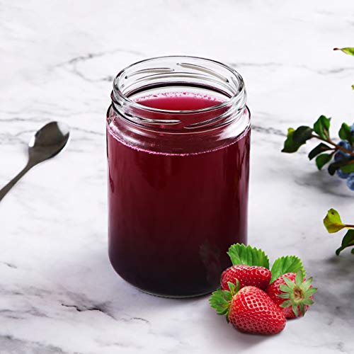 Praknu 12 Preserving Jars 500ml met deksels, labels - luchtdichte Twistoff Jars voor het inmaken - Image 8