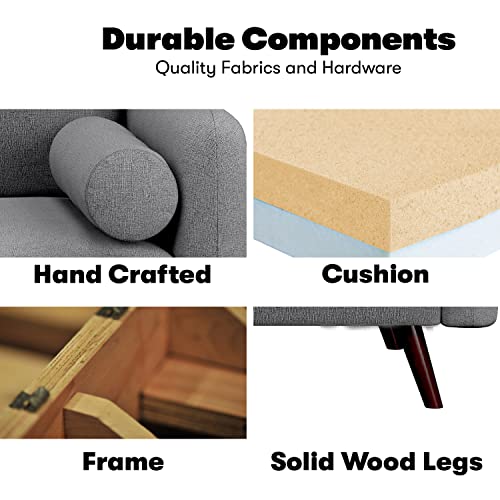 Lifestyle Solutions Calgary Sofa, Grey #TOP5