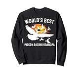 Photo Gallery pigeon racing regalo per nonno uomini homing piccione uccelli amanti felpa Photo Gallery pigeon racing regalo per nonno uomini homing piccione uccelli amanti felpa