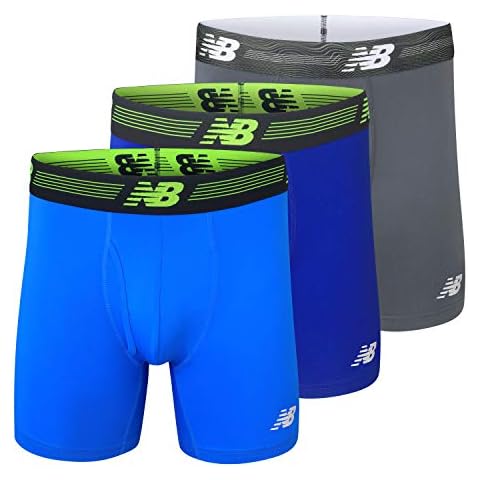New Balance Men's Boxer Briefs with Pouch Cover