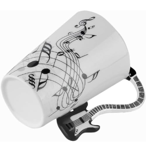 Froster Musik-Becher – E-Gitarren-Tasse Mit Gitarrengriff, 220 Ml, In Geschenkbox