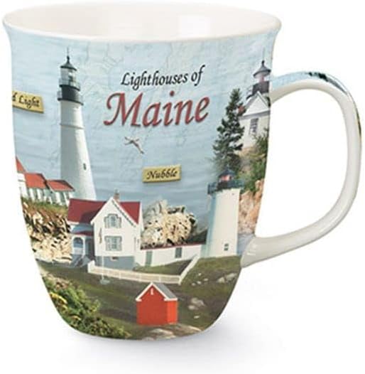 Cape Shore 15 oz Harbor Mug - Lighthouses of Maine - Image 2