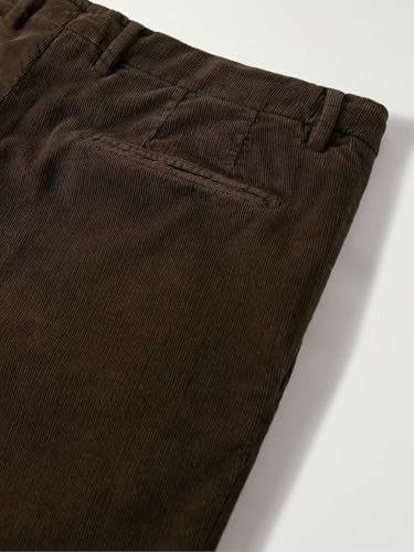 Men's Slim Fit Corduroy Pant Straight-Leg Casual Pants for Party Business Wedding3