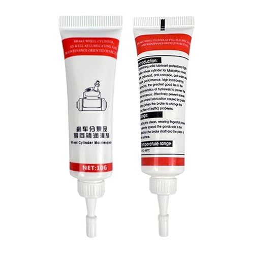 Graisse Pour Cylindres De Frein | Graisse Résistant À La Chaleur Supprime Les Grinces,Imperméable Anti Stridore Lubrification Protection Pistons Nettoyage