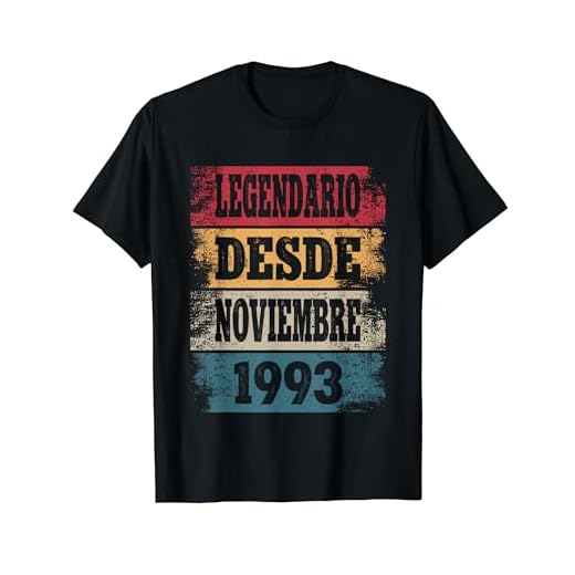 Legendario Desde Noviembre 1993 - Cumpleaños 31 Años Camiseta