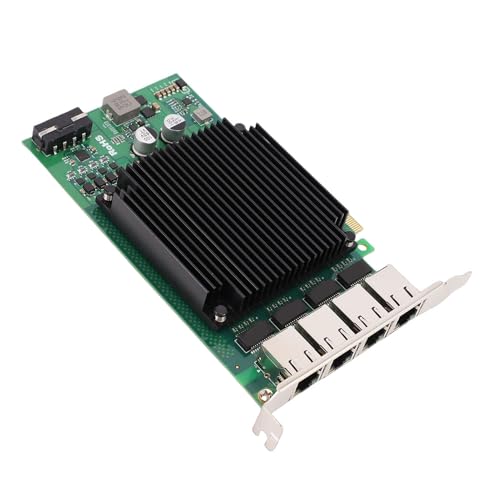 Carte Réseau PCIe Large Compatibilité 4 Ports Windows 11 Format Compact - 4