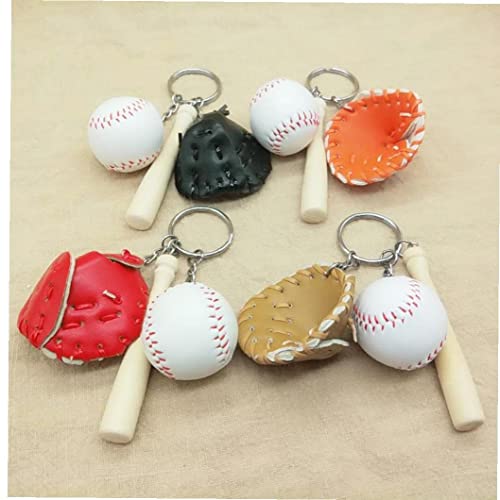キーチェーン 野球グローブ ボール モデル キーホルダー ミニ野球