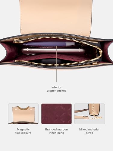 Image of ZOUK Women's Zareen Clutch Bag with Detachable Sling Strap | Vegan Leather | Wedding, Party, Formal