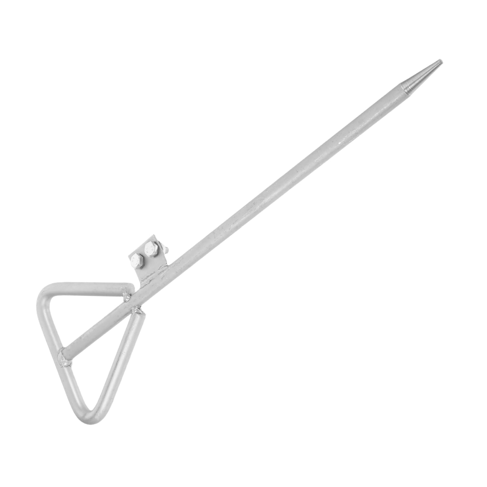 Asta di Messa Terra Zincata Portatile Kit di Messa Terra Tappetino Adatto per Impianti Elettrici Domestici e Progetti di Ingegneria all Aperto