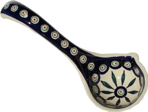 Polish Pottery Soup Tureen With Ladle Zaklady Ceramiczne Boleslawiec 1004/1367-56 Peacock Pattern, 13.4 Cups #TOP2