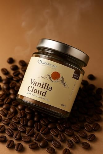 Image of Free Frother I Beany Day Premium Instant Coffee Pack of 3 x 50g | Classic Hazelnut Vanilla Flavors | 100% Pure Agglomerated Coffee | Rich Aroma Smooth Taste | Instant Coffee Combo Pack