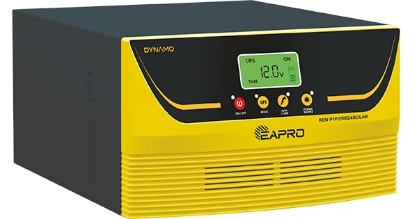 EAPRO DYNAMO-2500 Non-Solar Inverter Based On Advanced Pure Sine Wave Technology Warranty 2 Years 6 Month Power Saver Mode Enable After 105 Minutes of Battery Full Charge-image-23
