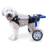 Walkin' Wheels Dog Wheelchair - for Medium Dogs 26-49 Pounds - Veterinarian Approved - Dog Wheelchair for Back Legs
