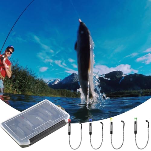 Alarma de pesca multifuncional sensible con cadena swinger 7