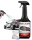 ALCLEAR 721GR Glasreiniger Auto 1000 ml, mit Abperleffekt, für Scheiben innen & außen, Windschutzscheibe, Rückspiegel, Kunststoff, Chrom, streifenfrei, Kindersicherung, Autopflege