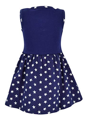 Unique Baby Girls Mermaid in The USA Sleeveless 4th of July Dress3