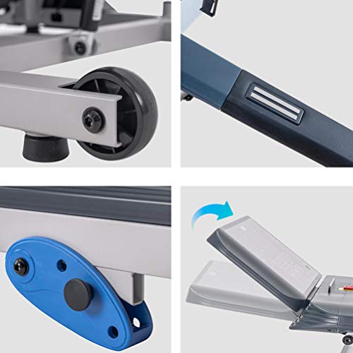 BESPORTBLE Esteira de esteira inteligente dobrável para casa com alto-falante, equipamento fitness s