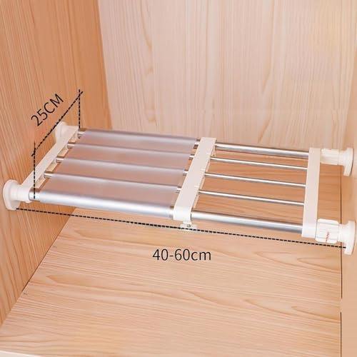 Étagère de rangement extensible et cloison DIY pour placard - 5