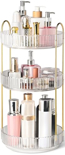 3 Tier Rotating Makeup Organizer