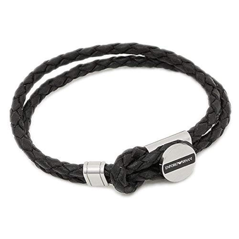 EMPORIO ARMANI エンポリオアルマーニ ブレスレット ブラック EMPORIO ARMANI ブレスレット エンポリオ・アルマーニ