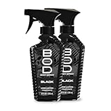 BOD man Fragrance Body Spray, Black, 8 fl oz (Pack of 2)