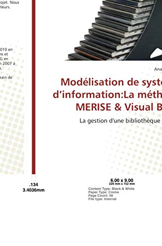 Modélisation de Système D Information: La Méthode Merise Visual Basic (Omn.Univ.Europ.) (French Edition)