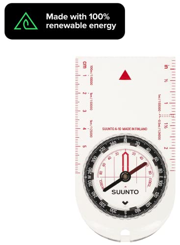 Image of Suunto A-10-CM-NH Plastic Trekking Compass (Black)
