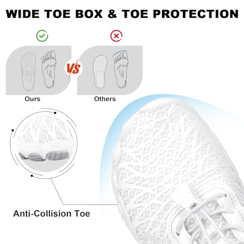 Image of Hike Barefoot Shoes for Women Men Non-Slip Breathable Walking Shoes Wide Toe Box Comfortable Athletic Footwear