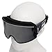 SPYMINNPOO Antifog Ski Goggles, Double Layer Lenses Windproof Snow Goggles for Men Women Youth (Black Frame with Silver Lens)