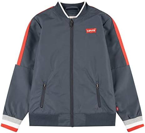 Levi's LVN Indigo Jacket - Veste Bébé Garçon | 81% Coton, 18% Polyester | Style Denim Léger Avec Capuche