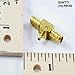 Tee Coupling, 3/8" x 3/8" x 5/32" Barb, Pack of 100