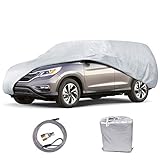 Motor Trend All Season WeatherWear 1-Poly Layer Snow proof, Water Resistant Car Cover Size XL1 - Fits up to 200